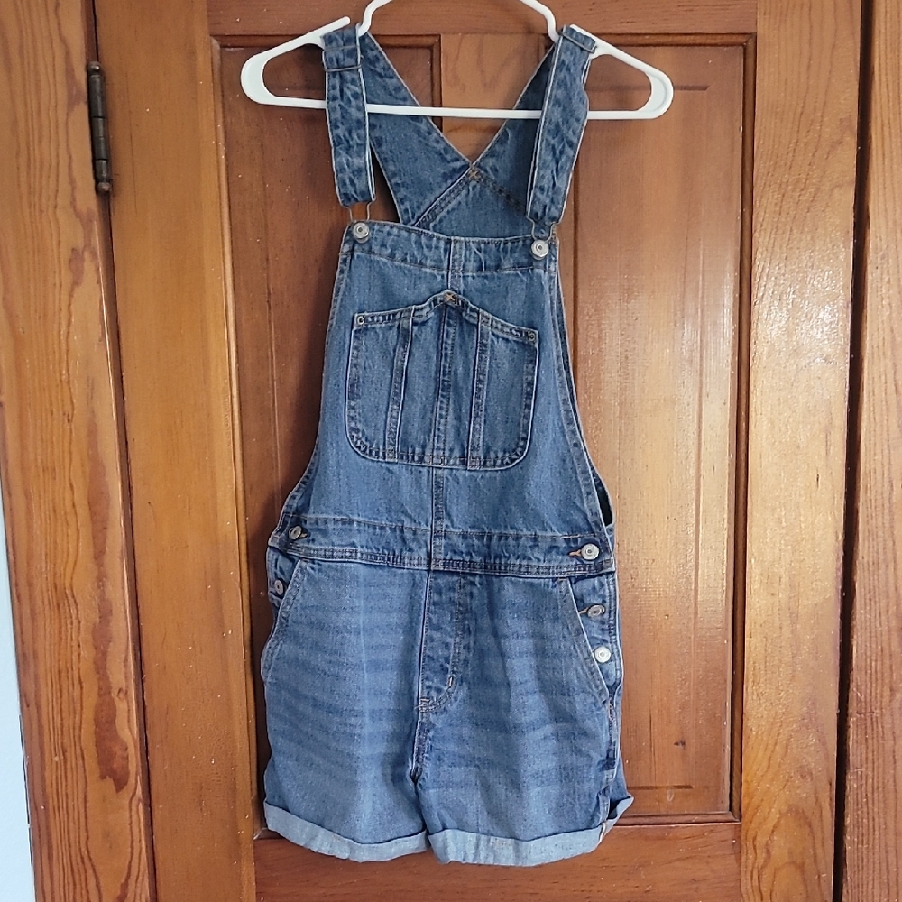 Old Navy Blue Denim Overalls